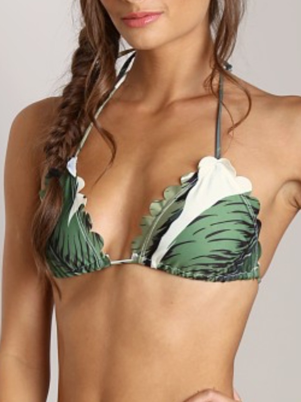Beach Riot + Stone Cold Fox Lagoon Bikini Top Palm Size Medium